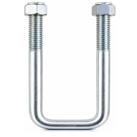 Square U-Bolt Zinc